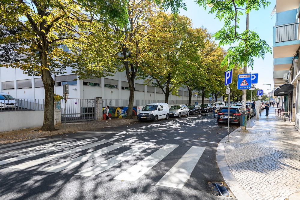 Escola Artística António Arroio, na Rua Coronel Ferreira do Amaral