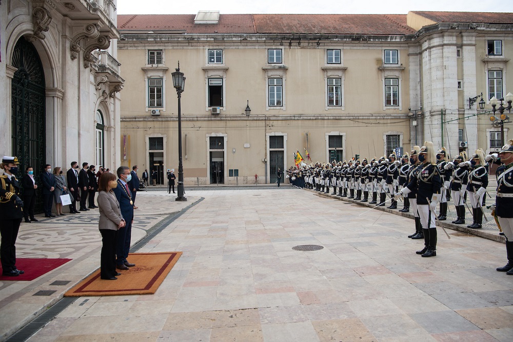 Receção oficial a Katerina Sakellaropoulou, Presidente da Grécia - Paços do Concelho de Lisboa