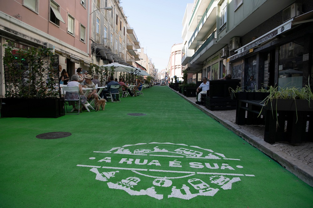 Rua Cláudio Nunes é a mais recente via pedonal de Lisboa