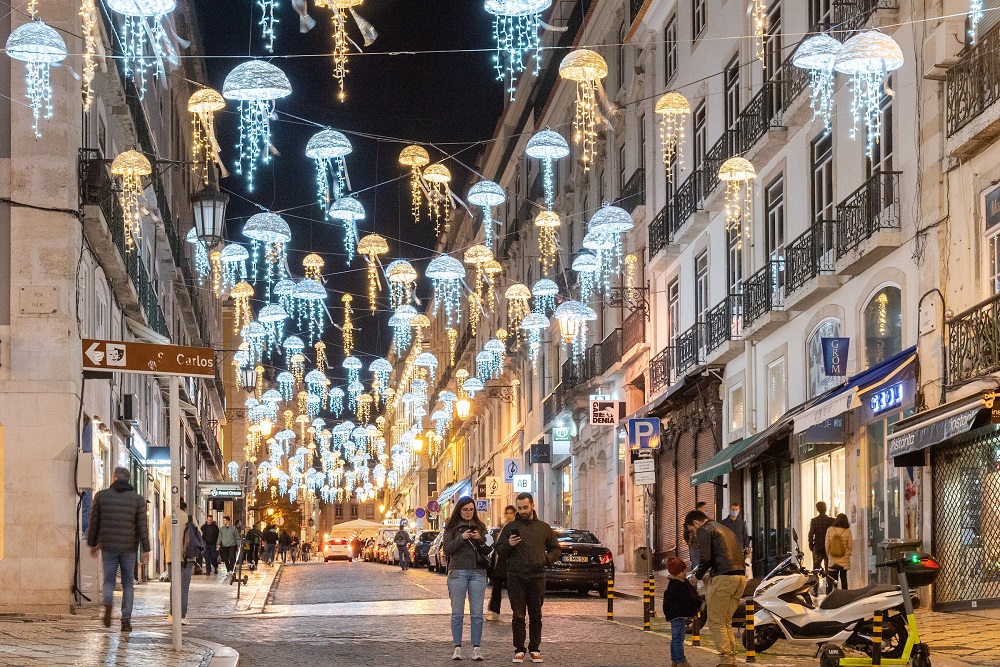 Iluminações de Natal - Rua Garrett