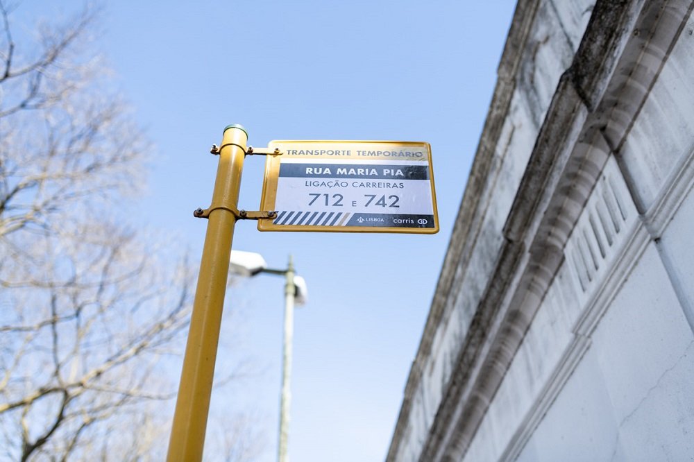 CML disponibiliza transporte alternativo gratuito aos moradores da Rua Maria Pia e utilizadores das carreiras 712 e 742