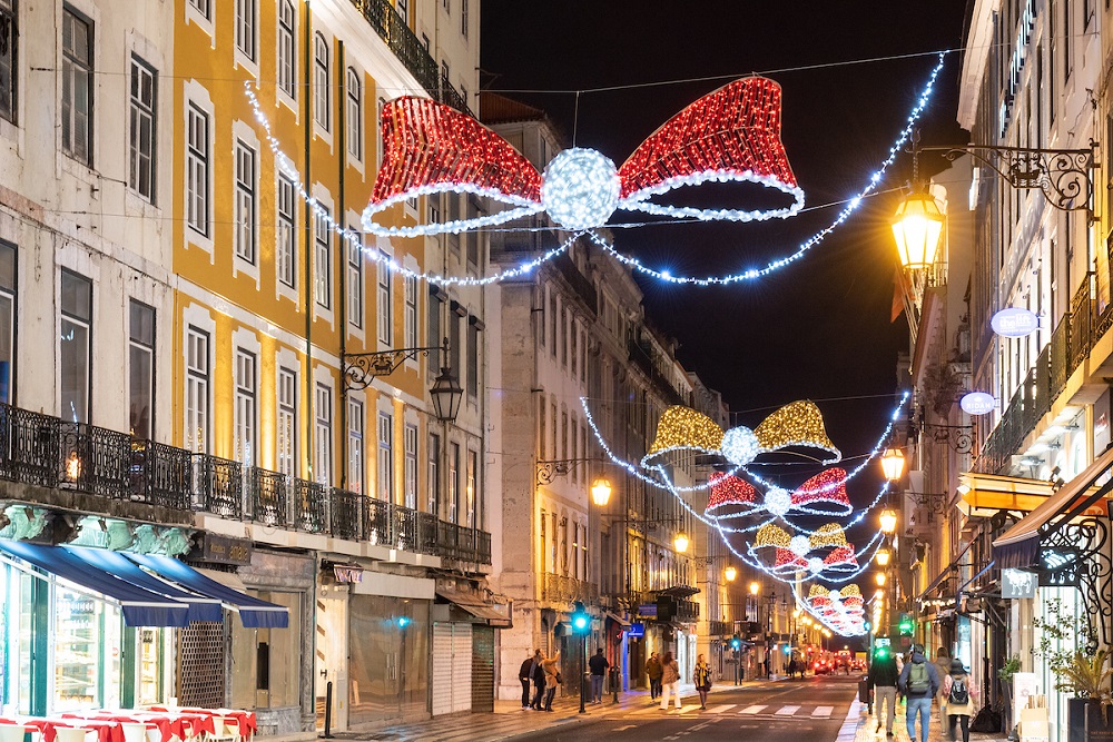 Iluminações de Natal - Rua do Ouro
