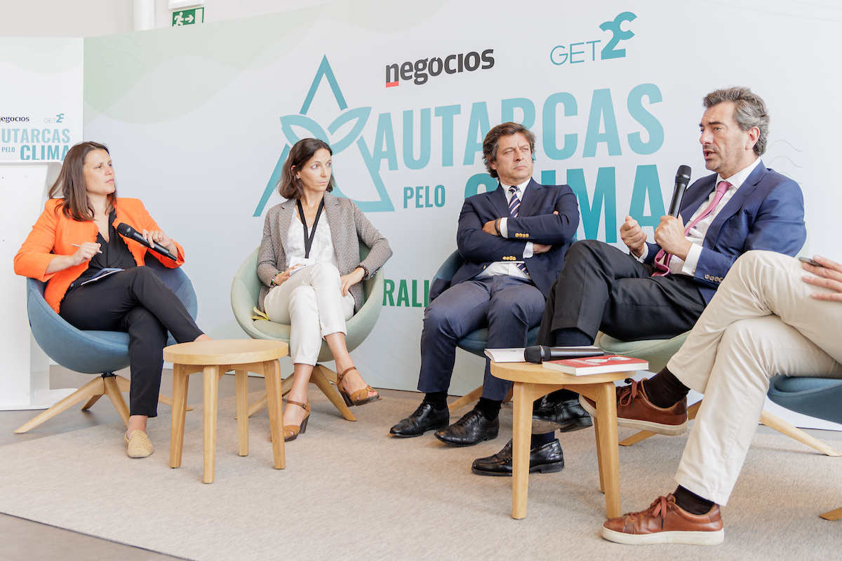 O Vice-Presidente da CML, Filipe Anacoreta Correia, durante o debate “Autarcas pelo Clima”