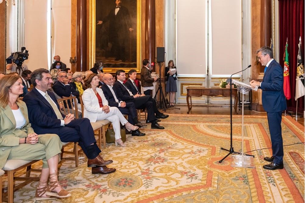 Entrega do Prémio Gonçalo Ribeiro Telles para o Ambiente e Paisagem 2021 - Salão Nobre dos Paços do Concelho de Lisboa