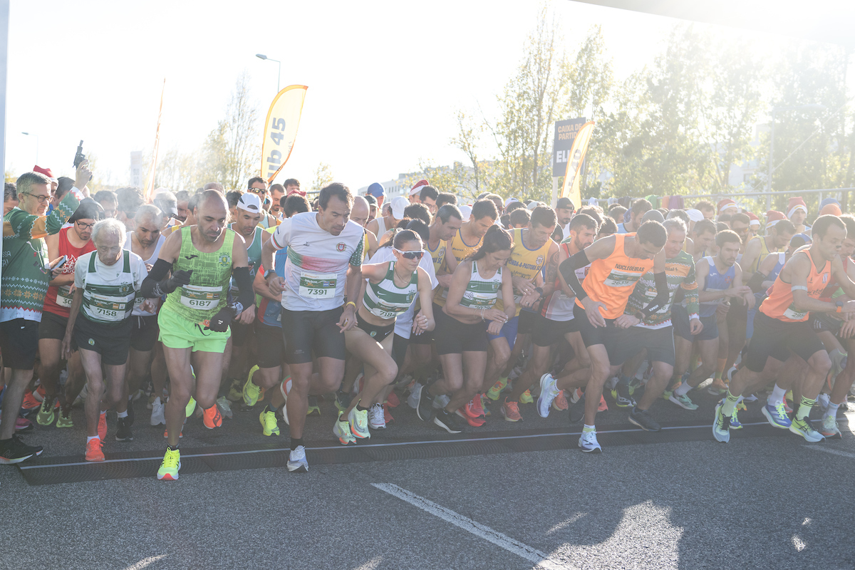 A corrida, com um percurso de 10 km, partiu da Avenida Lusíada e terminou no Marquês de Pombal