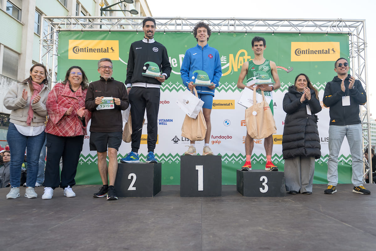 Na categoria masculina, Lourenço Ferreira, do Clube de Futebol Os Belenenses, cruzou a meta em primeiro lugar