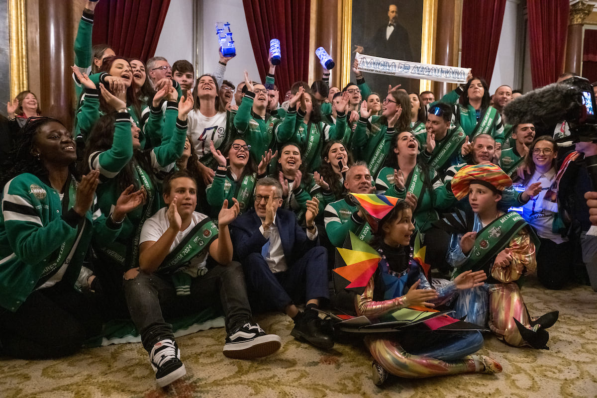 Alcântara recebeu troféu das Marchas de Lisboa 2024 - Salão Nobre dos Paços do Concelho