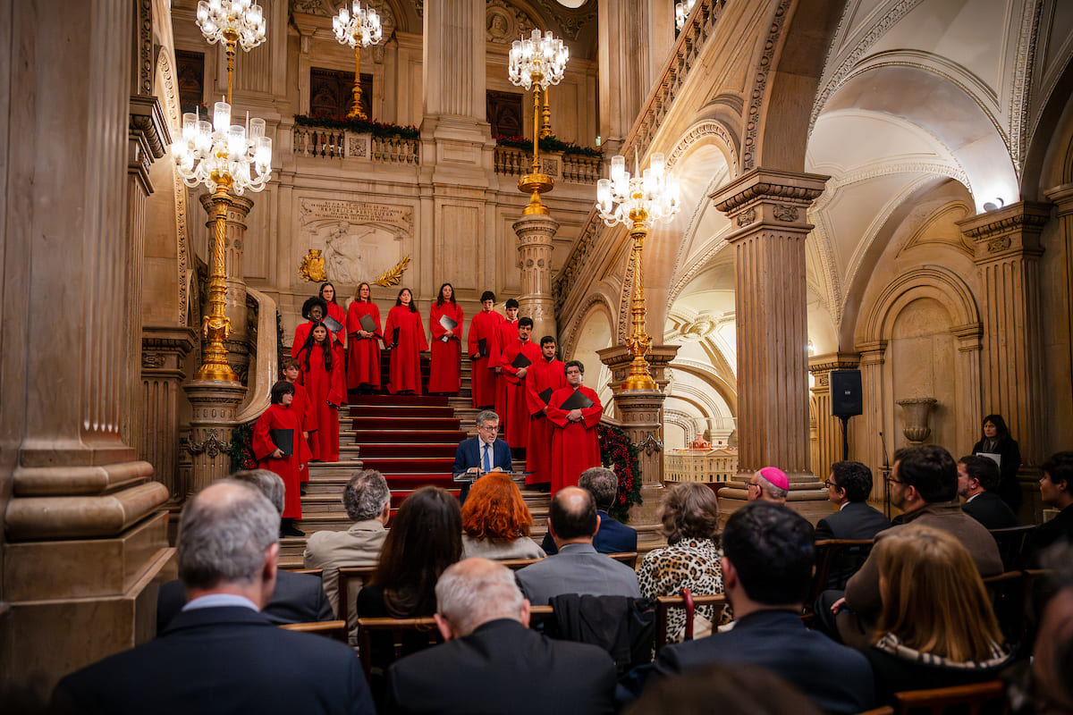 A mensagem universal deixada pelo presépio, não é só “para quem acredita”. Ela fala “sobre as nossas origens como sociedade": Carlos Moedas