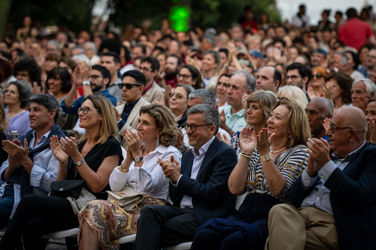 Este foi o último de três concertos realizados naquele que é um dos principais ex-líbris da capital, com entrada livre