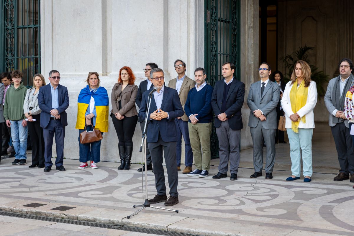 Carlos Moedas said: "Lisbon was here with you from the first moment"