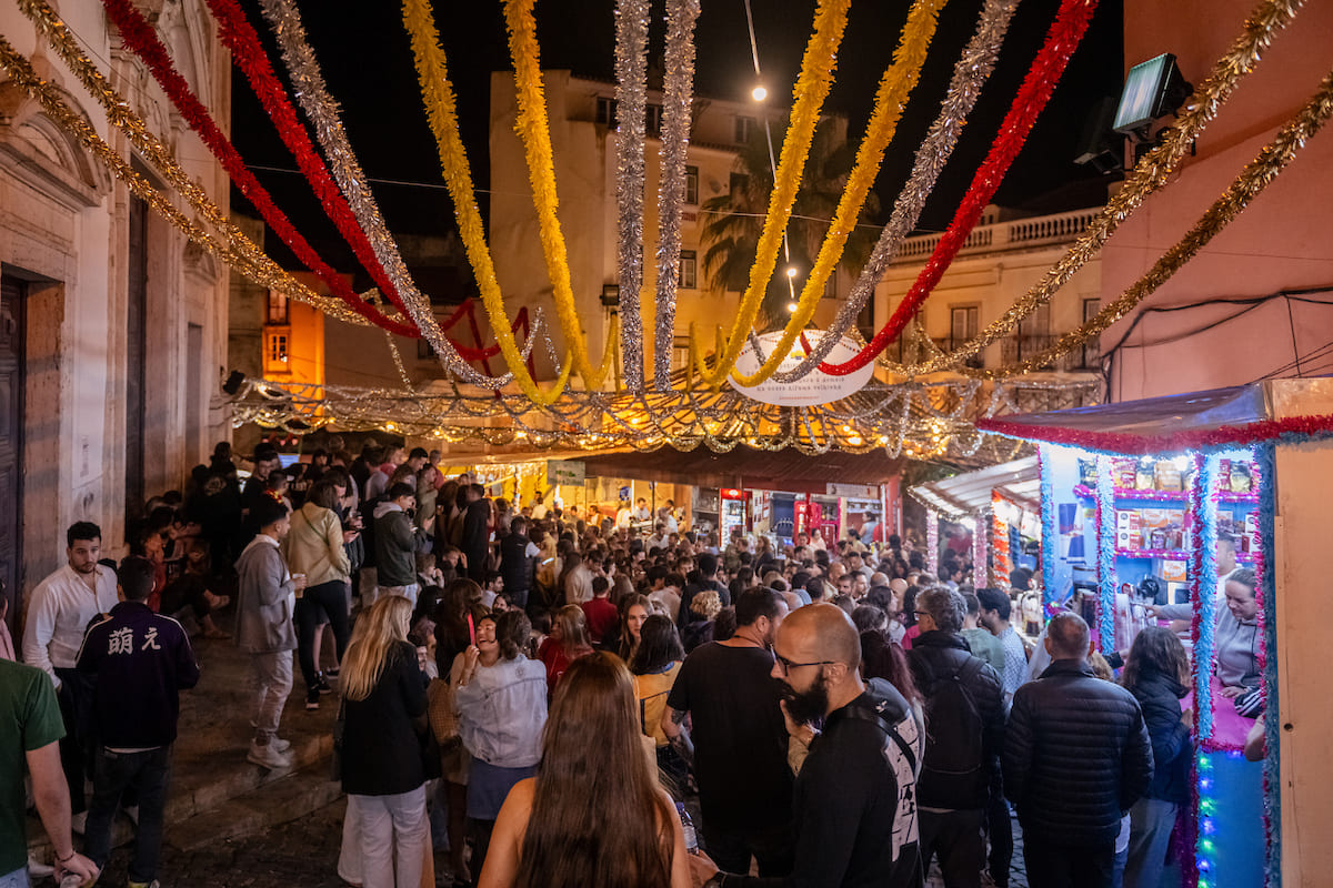 Arraial na noite de Santo António