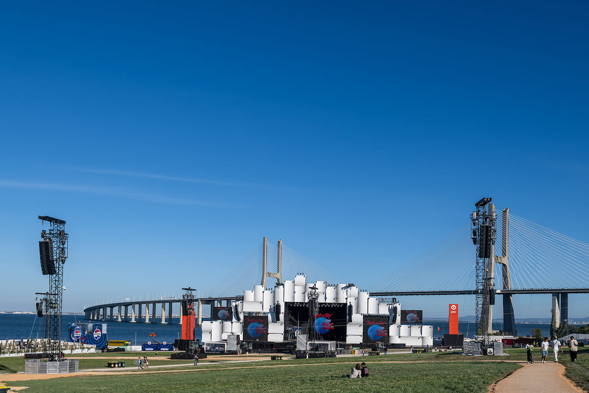 Tudo pronto no Parque Tejo para receber cerca de 80 mil pessoas, em cada um dos quatro dias do festival