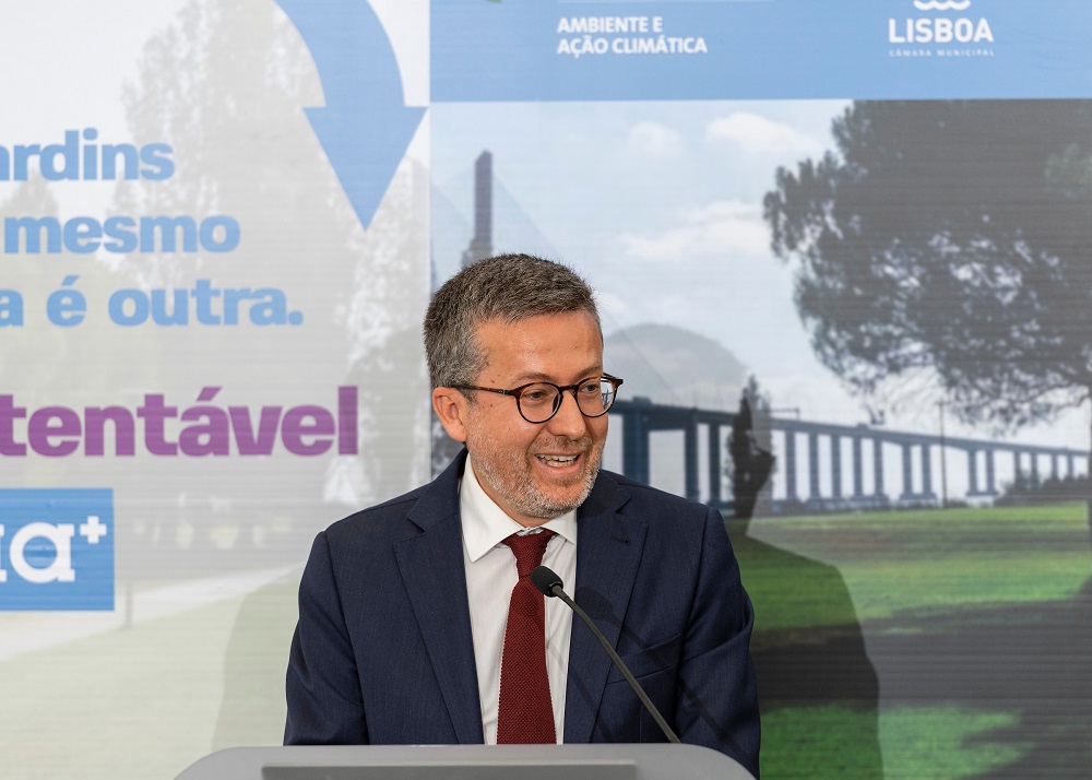 Carlos Moedas, presidente da Câmara Municipal de Lisboa, manifestou o desejo de que "Lisboa seja a cidade do concreto na ação climática"