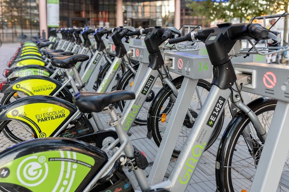 A Rede Gira tem atualmente 139 estações e 1600 bicicletas