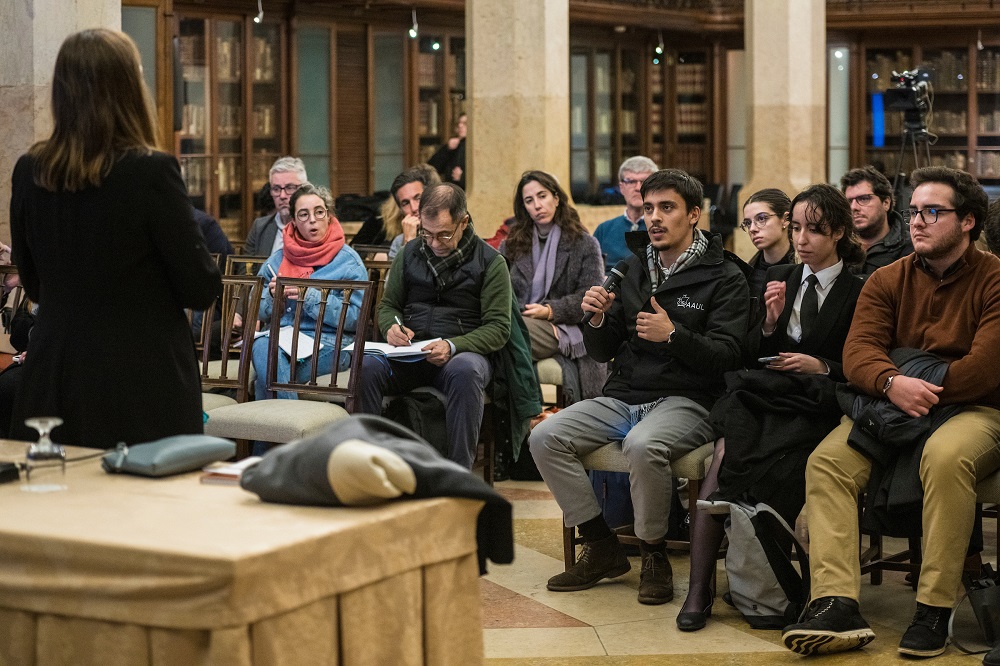 Sessão de discussão pública da Carta Municipal da Habitação de Lisboa - Sala do Arquivo dos Paços do Concelho