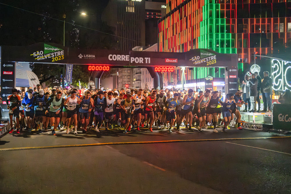 Cerca de oito mil pessoas participam na São Silvestre de Lisboa