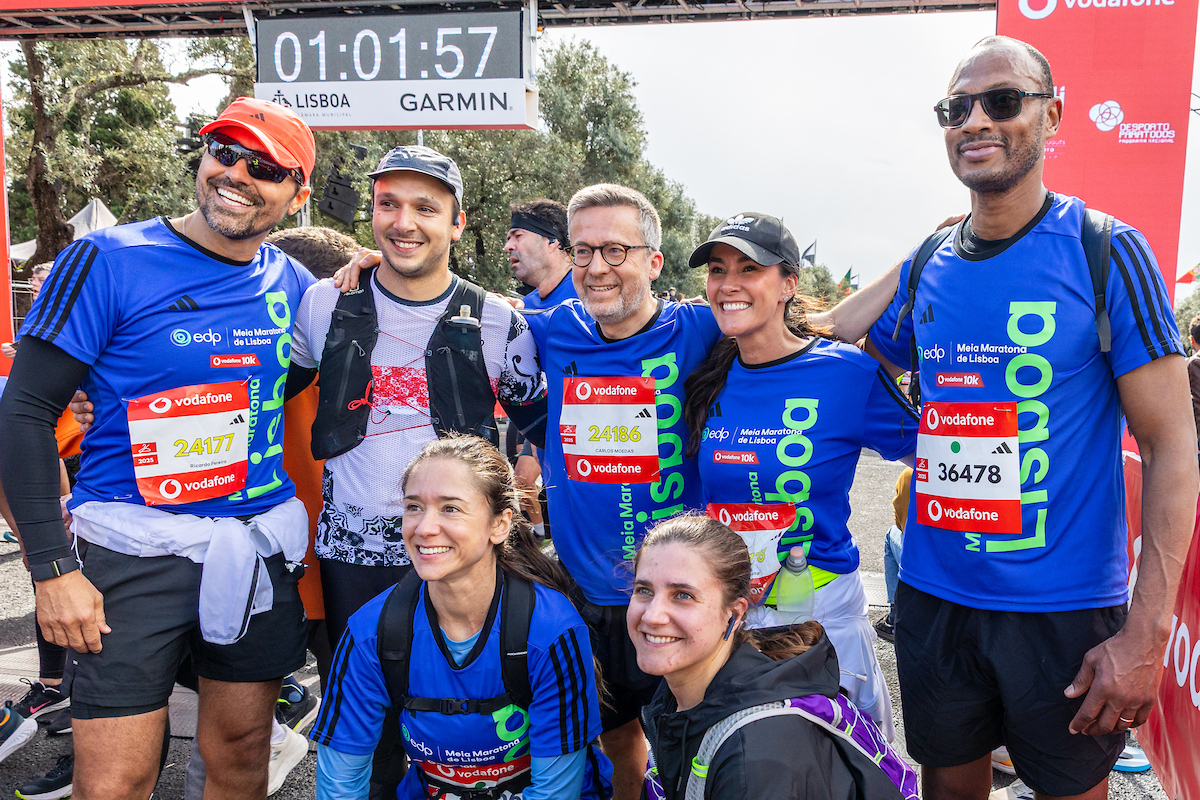 Carlos Moedas também participou na Meia Maratona de Lisboa