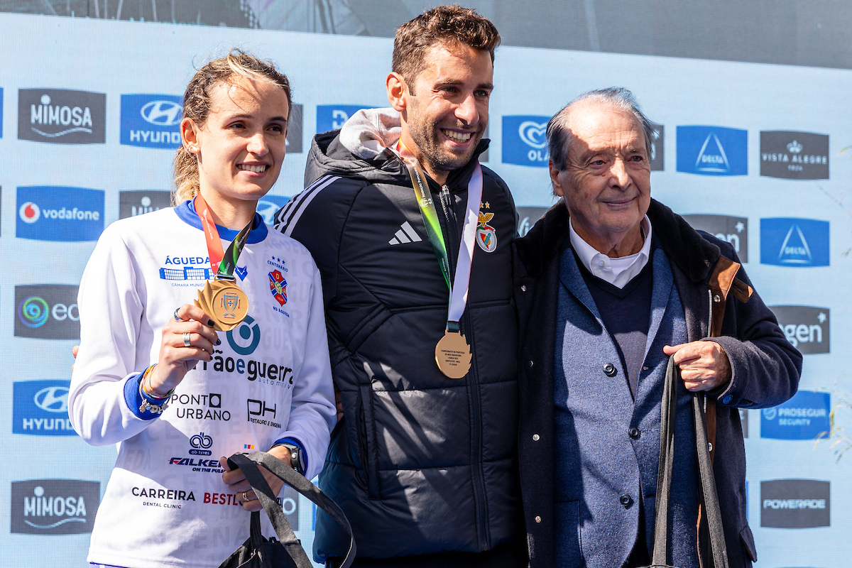 Samuel Barata e Susana Santos campeões de Portugal de Meia Maratona 