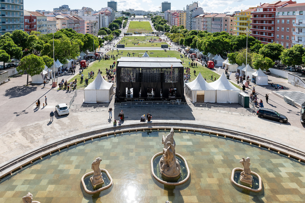 Centenas de pessoas passaram pela Alameda para celebrar a diversidade cultural portuguesa