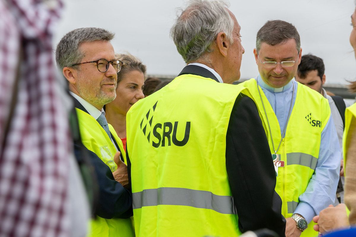 Visita técnica aos terrenos da JMJ - Carlos Moedas, Américo Aguiar