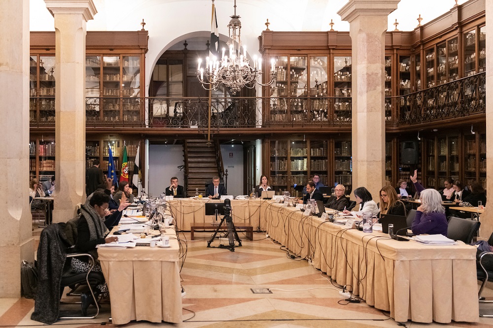Orçamento Municipal 2023 aprovado em reunião da Câmara Municipal de Lisboa - Sala do Arquivo dos Paços do Concelho