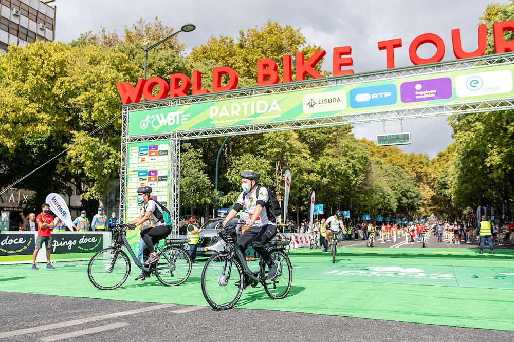 Partida da World Bike Tour 2020 - Restauradores