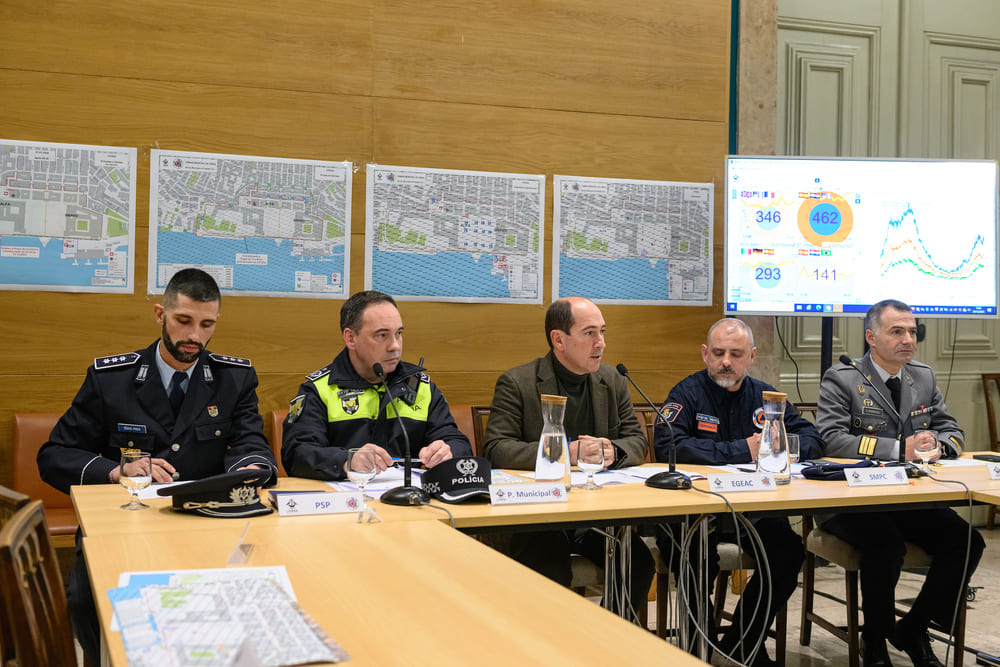 Conferência de Imprensa da Passagem de Ano em Lisboa
