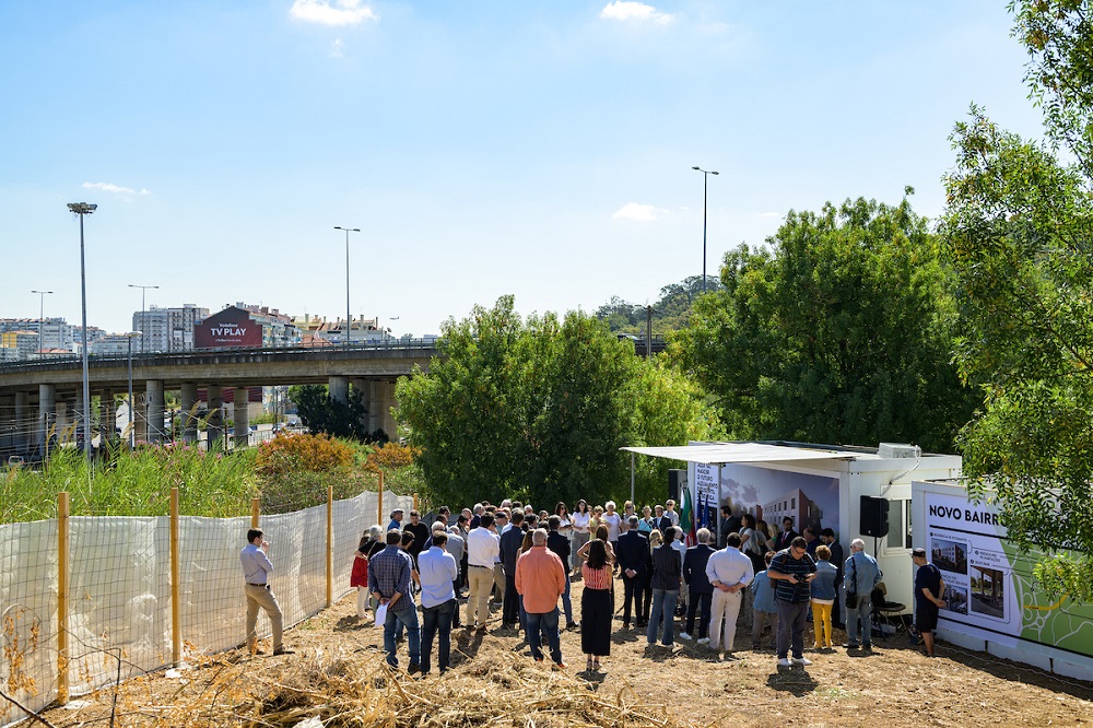 O futuro alojamento estudantil irá contribuir para a reabilitação do bairro do Calhariz Velho