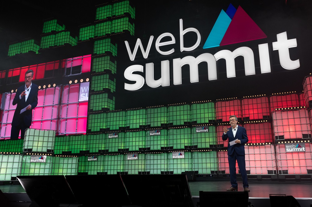 Carlos Moedas na abertura da Web Summit 2021 - Altice Arena