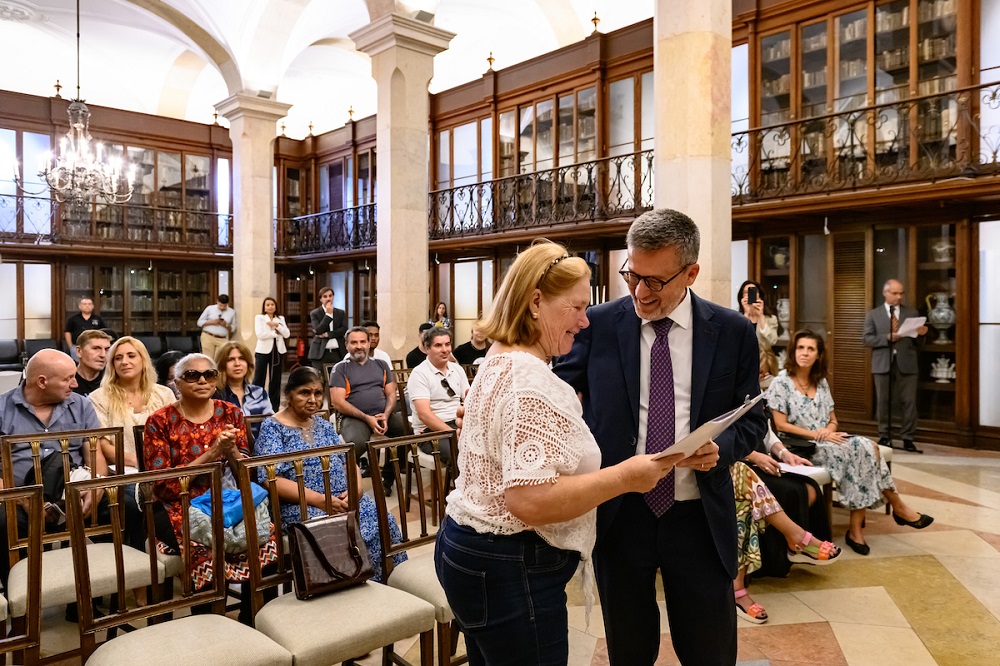 Entrega de chaves - Sala do Arquivo dos Paços do Concelho