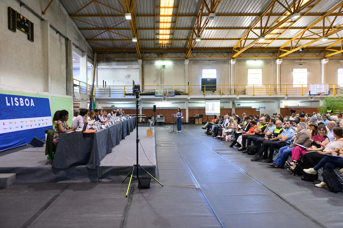 Reunião descentralizada de câmara nas freguesias do Lumiar e Santa Clara - Escola Secundária do Lumiar