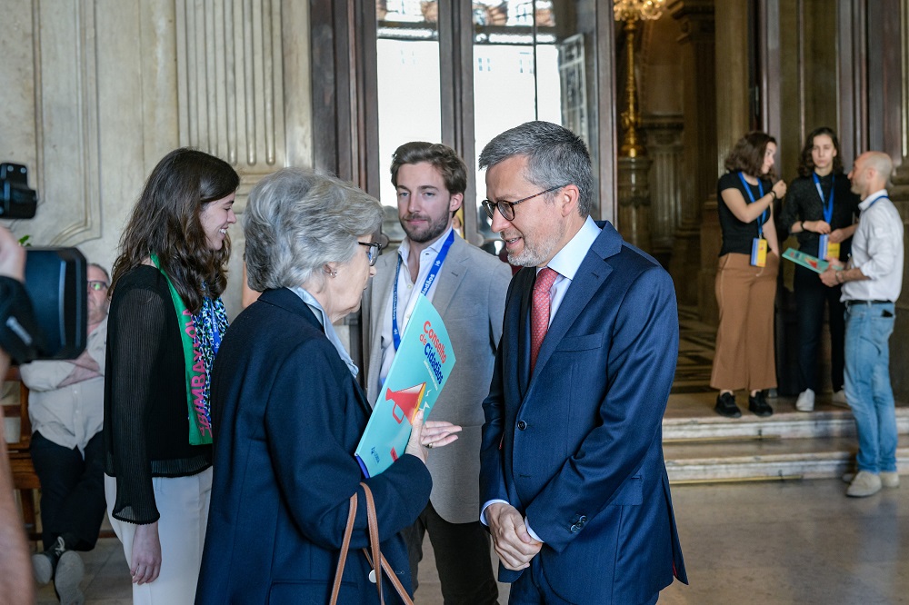 Primeira edição do Conselho de Cidadãos reuniu 50 pessoas, com idades entre os 17 e os 82 anos - Carlos Moedas, Paços do Concelho