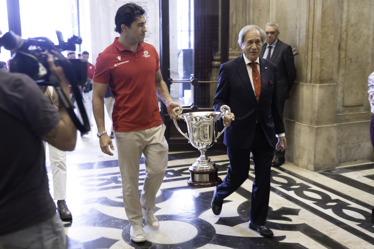 Campeões europeus de rugby homenageados em Lisboa