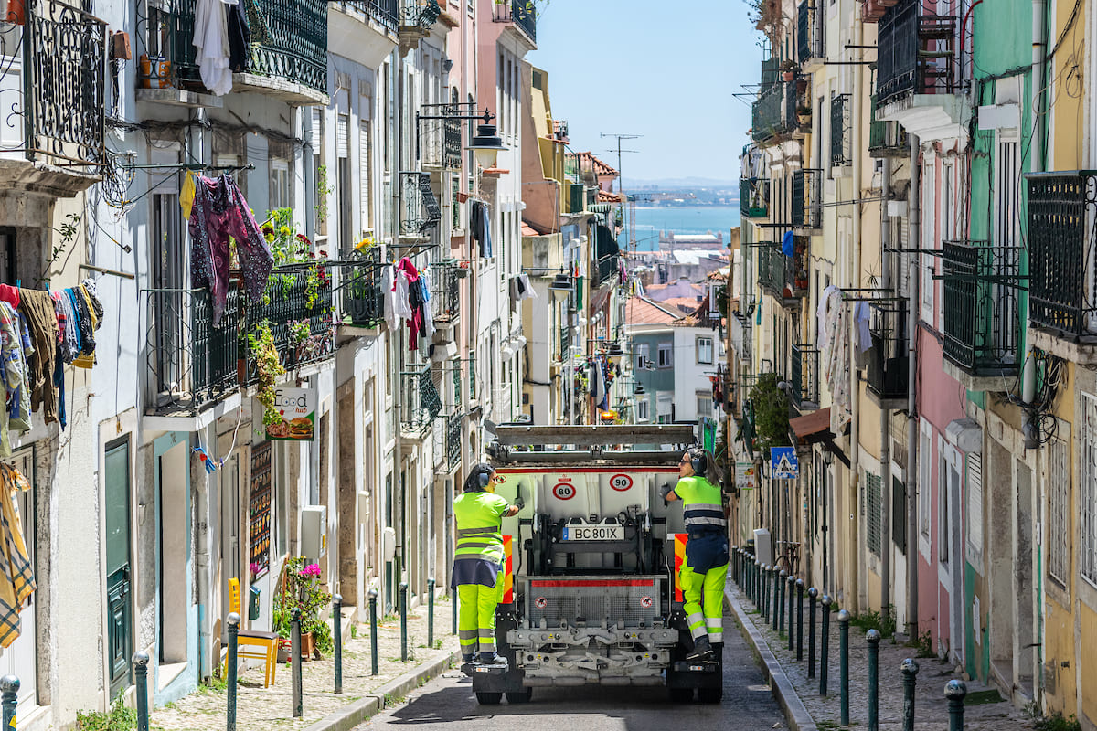 Recolha de resíduos em Lisboa aumenta no primeiro semestre de 2024