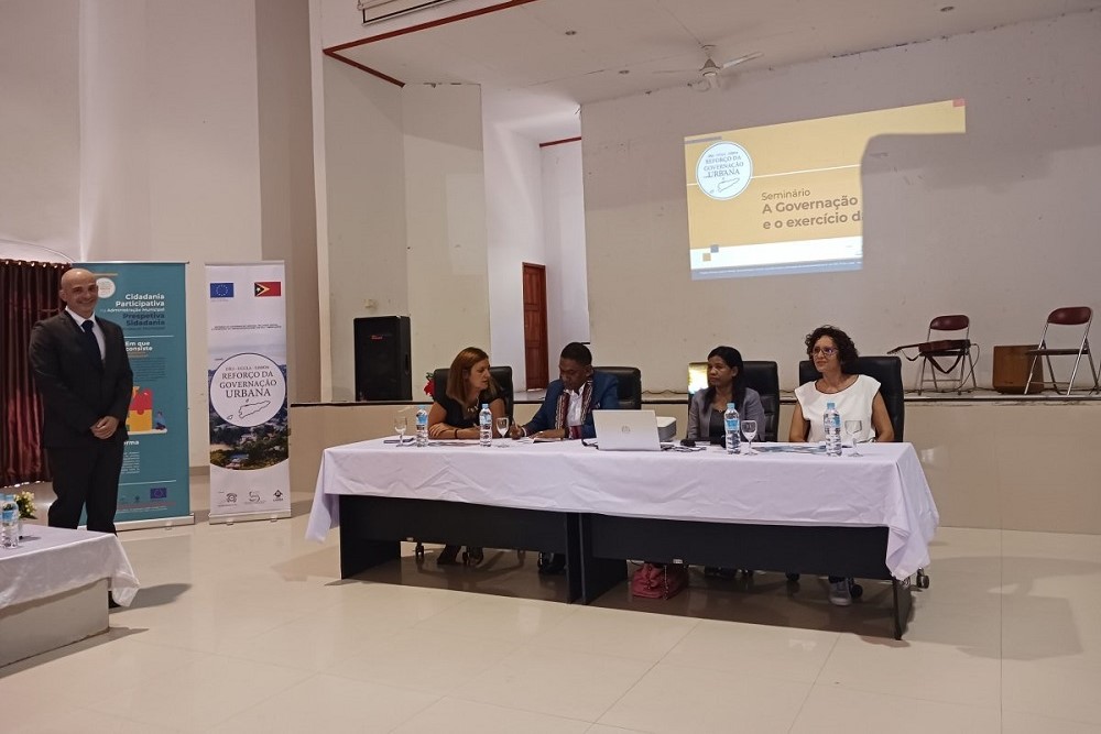 Seminário “A Governação Local e o Exercício da Cidadania” - Díli, Timor-Leste