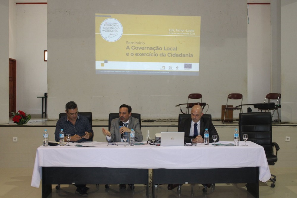 Seminário “A Governação Local e o Exercício da Cidadania” - Díli, Timor-Leste