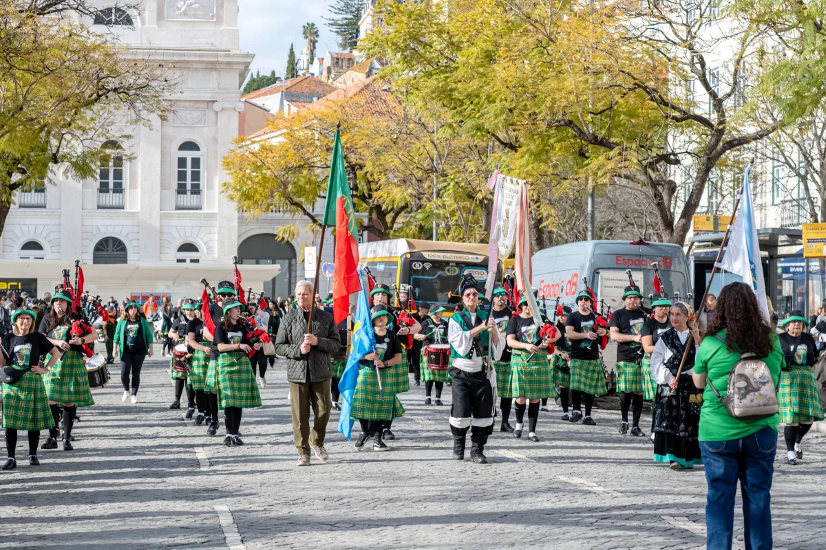 Lisboa celebrou o Dia de São Patrício com 600 gaitas de foles