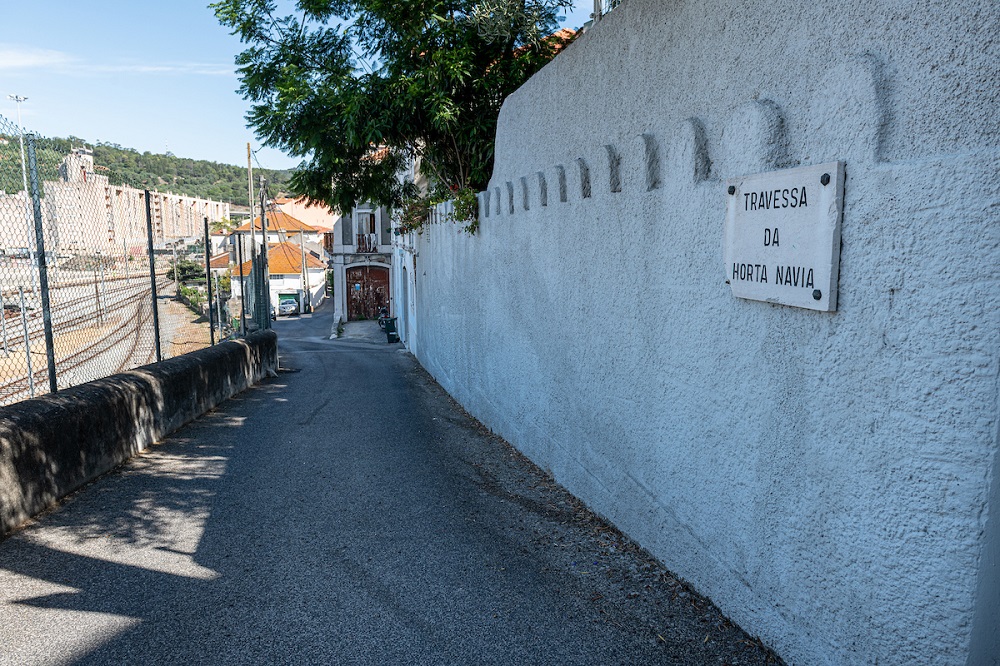 1 ª fase da obra - até ao cruzamento com a Travessa da Costa e com a Travessa da Horta Navia
