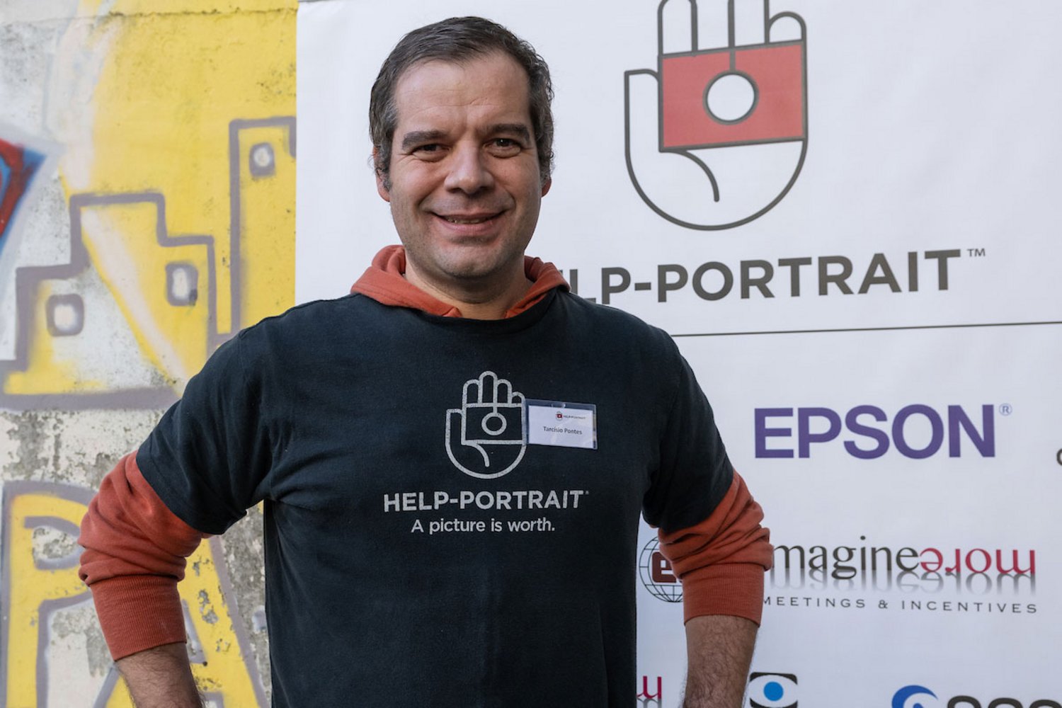 Tarcísio Pontes, fundador e coordenador do Help-Portrait Lisboa