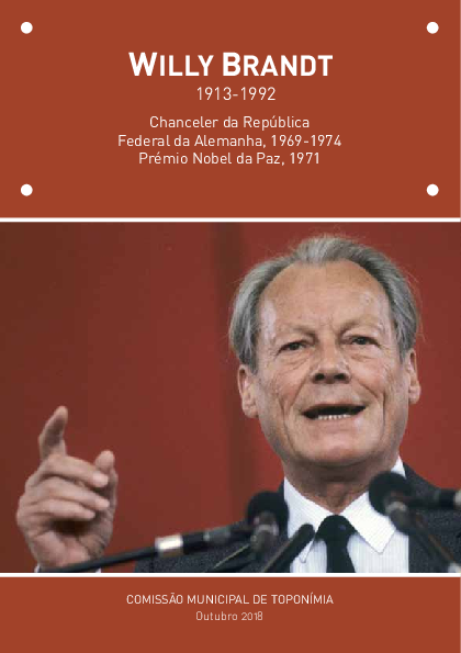 Toponímia LX - Willy Brandt