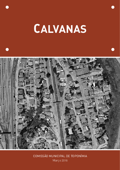 Toponímia LX – Calvanas