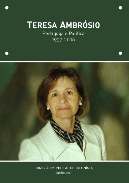 Toponímia LX - Teresa Ambrósio