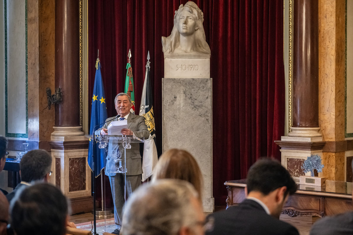 Augusto Ferreira Amaral destacou a oportunidade de poder celebrar esta homenagem "como amigo e companheiro de Gonçalo Ribeiro Telles"
